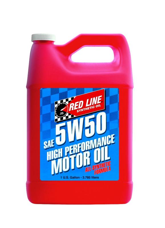 Red Line 11605 5W50 Motor Oil - Gallon (4 Pack)