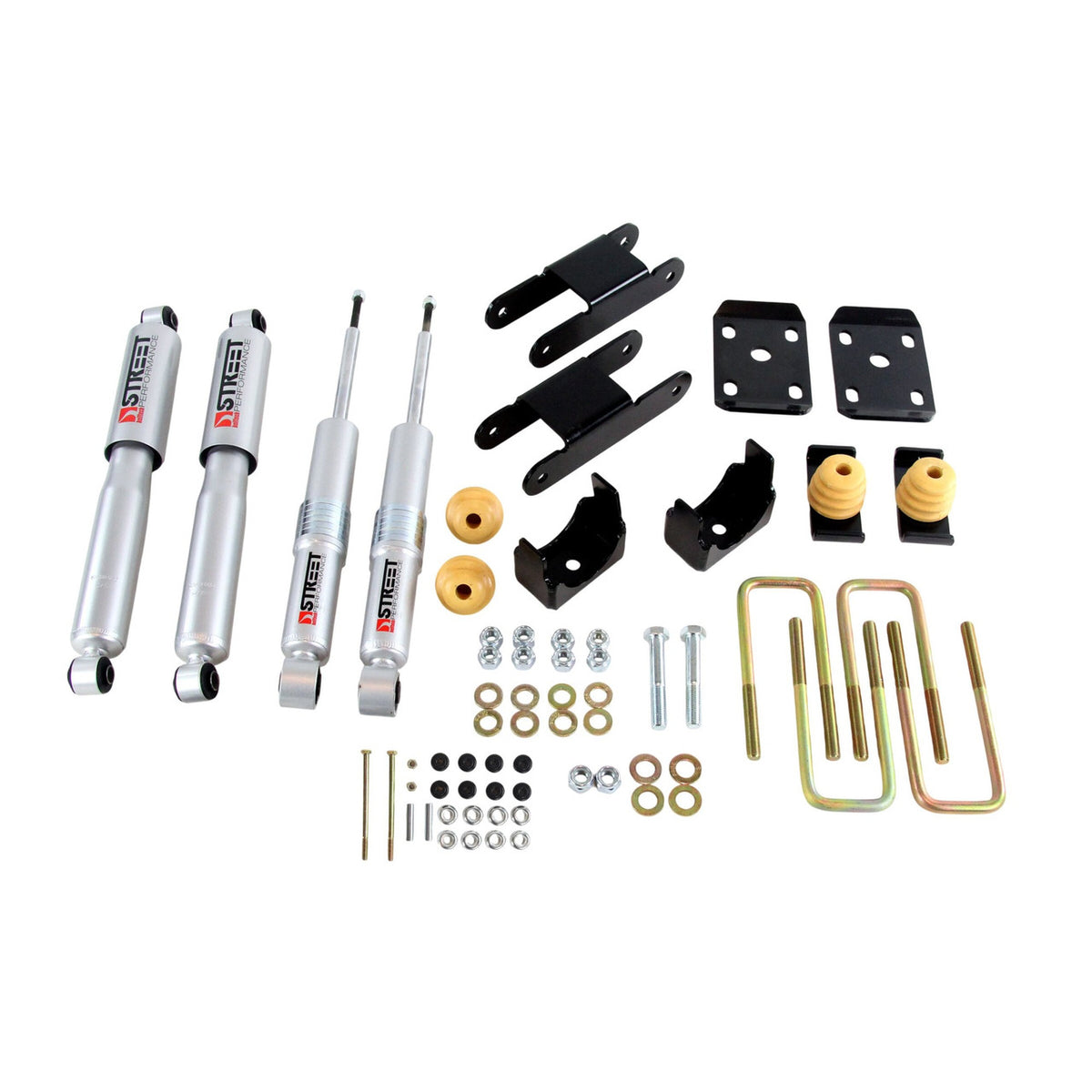 Belltech 2015 for GM Colorado/Canyon Ext Cab SB Lowering Kit w/ND2 Shocks - Drop