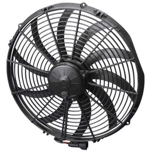 SPAL 30102113 16 Inch High Performance Race Fan Puller Curved Blade 2467 CFM