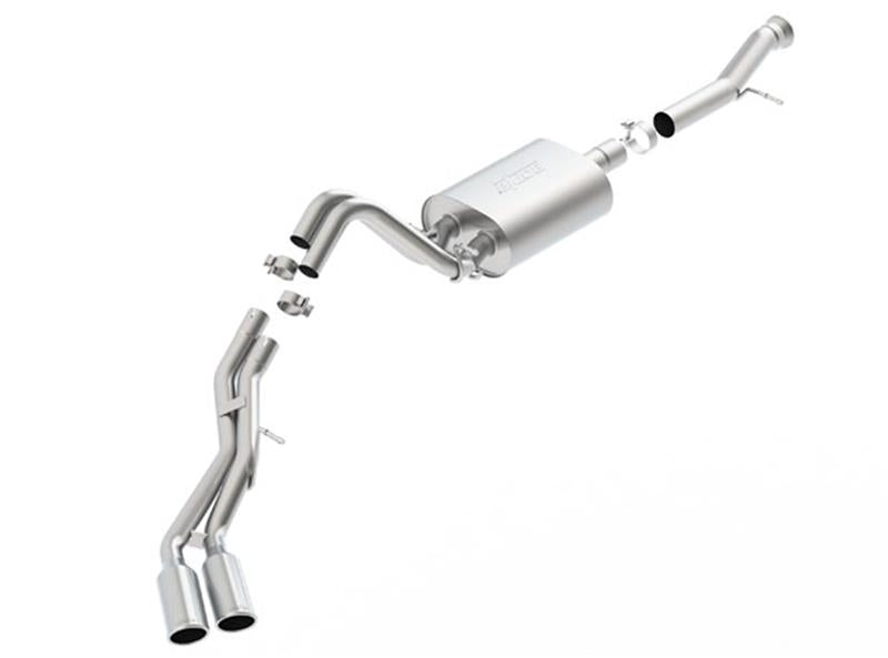Borla 140652 2015 Cadillac Escalade/Yukon Denali 6.2L V8 AT 2WD/4WD Split Side Exit SS S-Type CB Exhaust - #140652