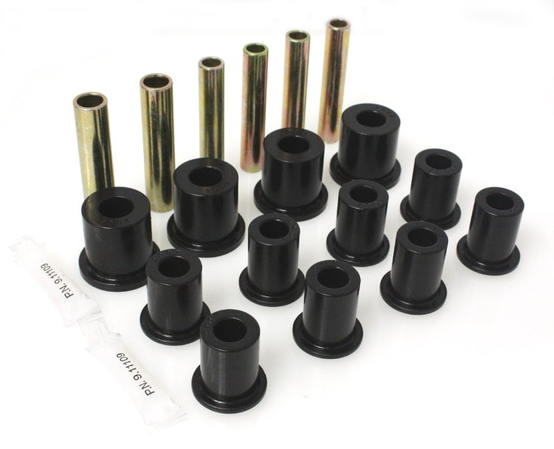 Energy Suspension for 71-87 Blazer Black Front Leaf Spring Bushing Set 3.2105G