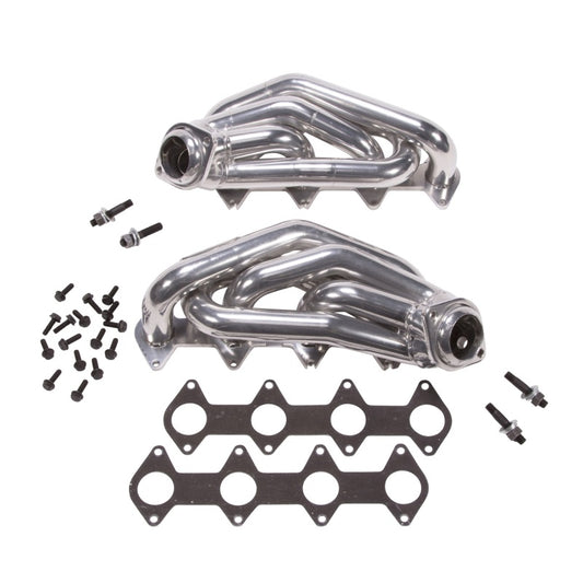 BBK Performance 16120 Shorty Headers 1-5/8 Silver Ceramic for 2005-2010 Ford Mustang GT 4.6L