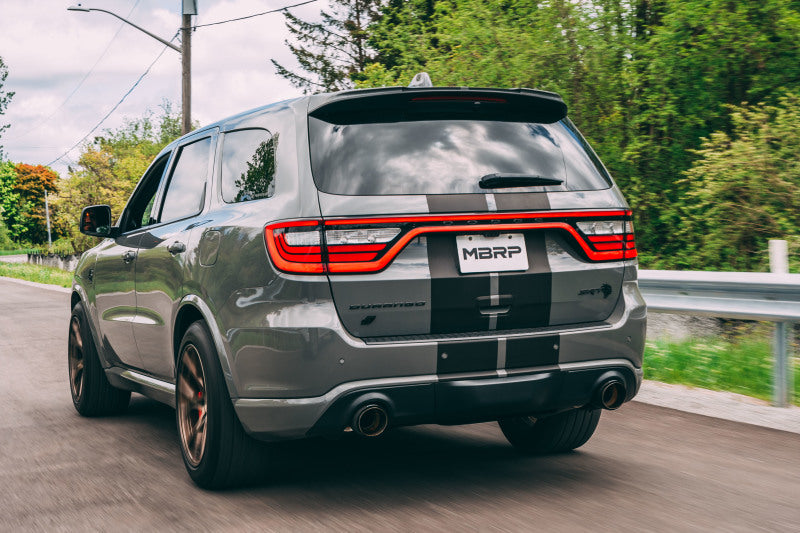 MBRP Durango SRT 6.4L Armor Pro T304 3in Cat Back Exhaust w/ CF Tips