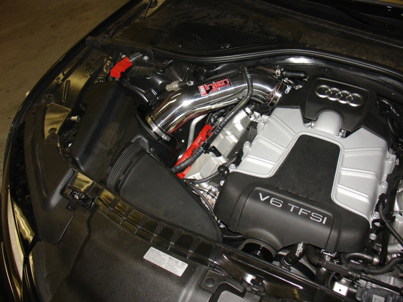 Injen 12-18 Audi A7 3.0L Supercharged Polished Short Ram Intake w/ MRI Tech & Air Horn - #SP3085P