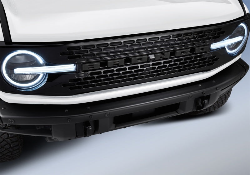 Ford Racing for 2021-2026 Bronco Grille Lettering Overlay Kit - Black