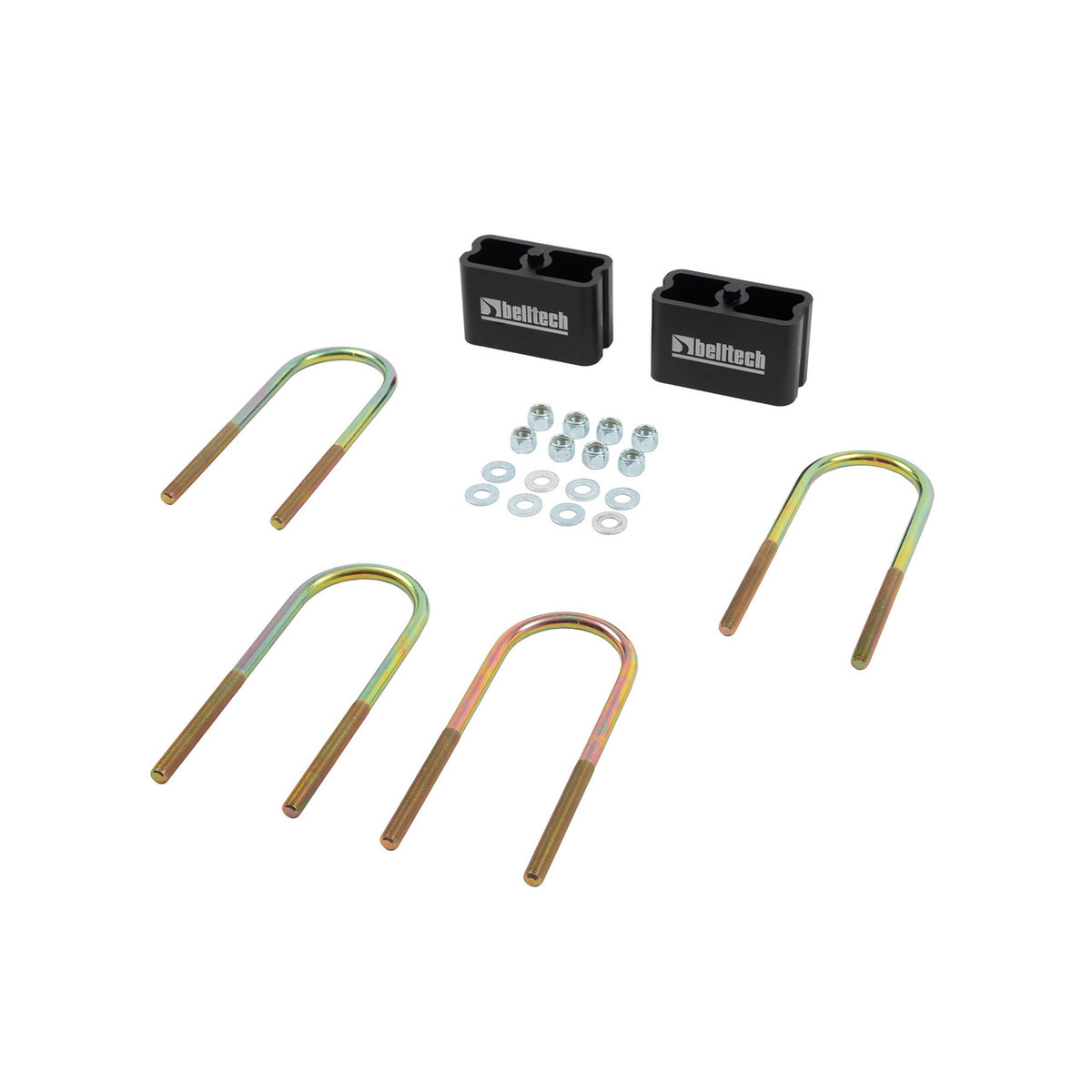 Belltech Lowering Block Kit 3in Extruded Blocks for 1982-2003 Chevy S10