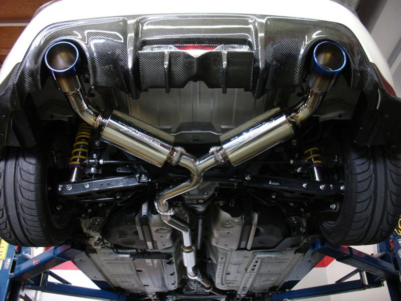 Injen 13-20 Subaru BRZ/Toyota 86 2.0L 4cyl SS CB Exhaust w/ Dual Injen Embossed Muffler - #SES1230TT