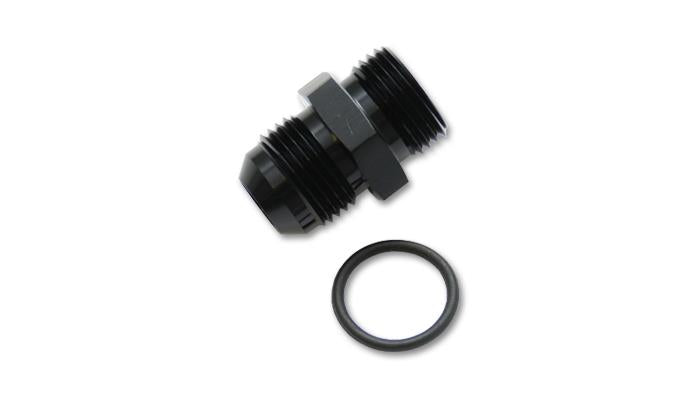 Vibrant -12AN Flare to -8 AN Straight Thread w/O-Ring Adapter Fitting