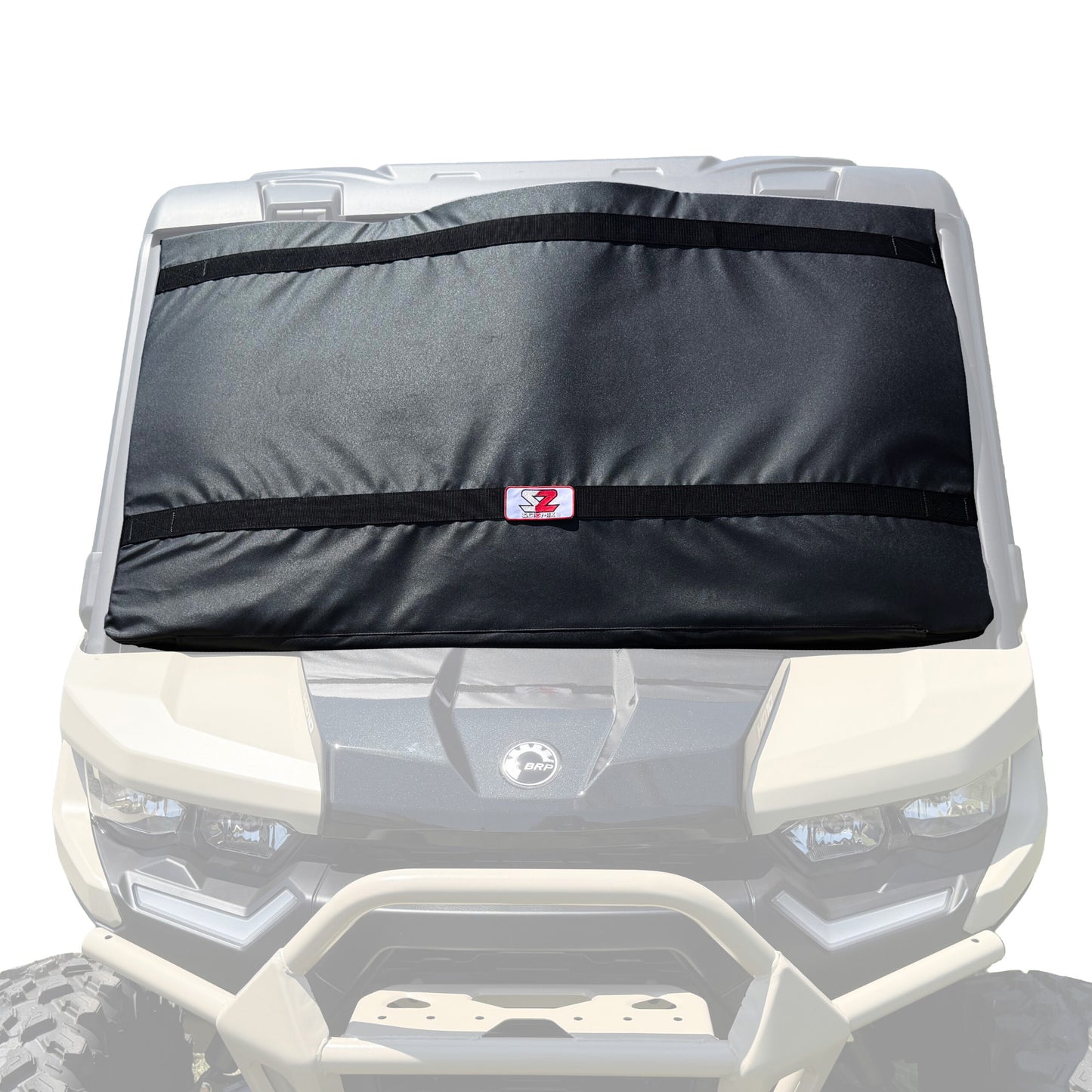 Seizmik 16-25 Can-Am Defender HD10 Windshield Protector - Black 66-10126