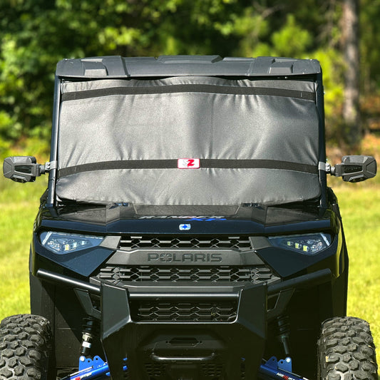 Seizmik 18+ Polaris Ranger XP 1000 Windshield Protector - Black 66-10127