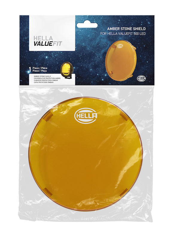 HELLA 358116991 500 LED Driving Lamp 6in Amber Cover