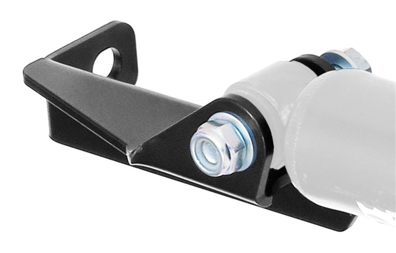 RockJock JL/JT Steering Stabilizer Shock High-Mount Relocation Bracket (Low Steer)