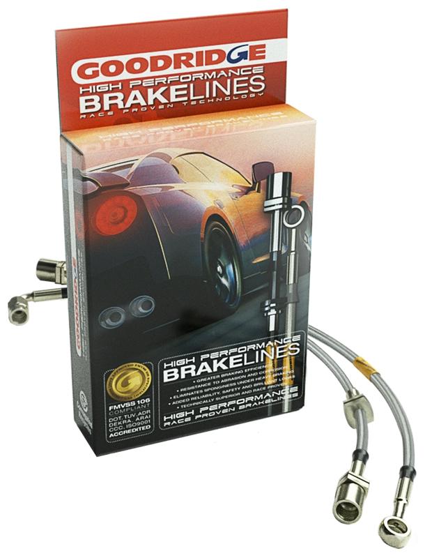 Goodridge 90-93 Acura Integra Stainless Steel Brake Line Kit 20062