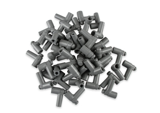 MSD 34554 Boots, 90 Degree Nipple, GM HEI, 50EA