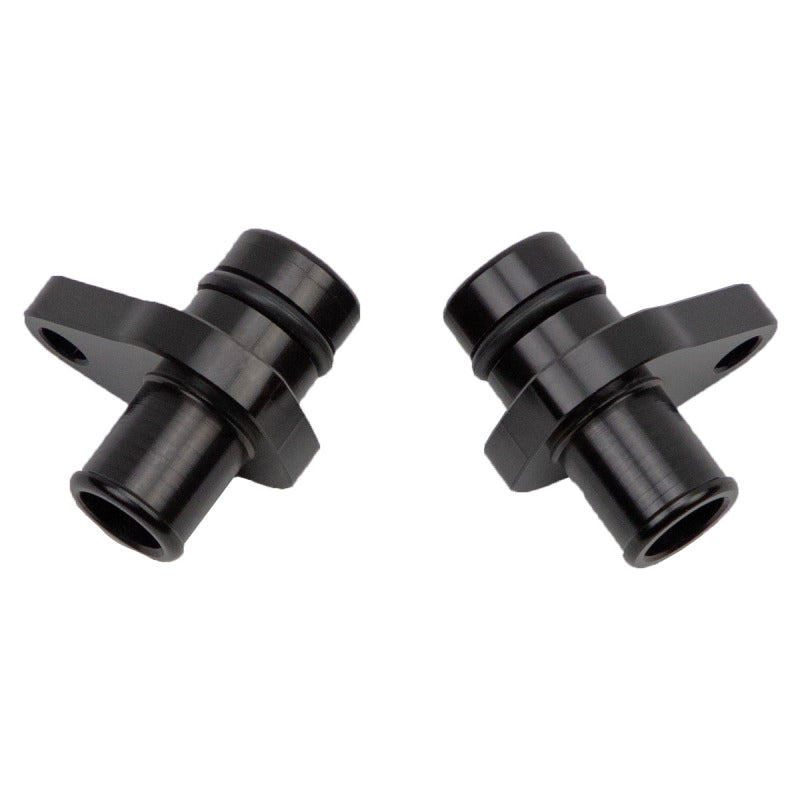 Wehrli Custom Fabrication WCF100189 Crankcase Vent Fitting Kit Black Anodized for 2004.5-2010 Chevrolet Silverado / GMC Sierra 2500 HD / 3500 HD Duramax