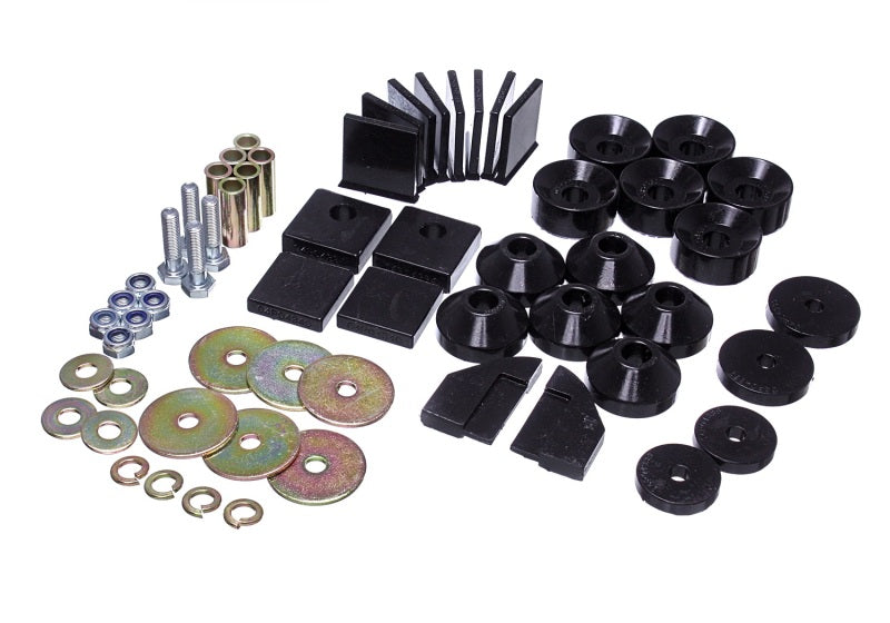 Energy Suspension for 86-95 Suzuki Samurai Black Body Mount Set 1.4101G