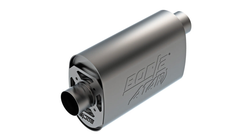 Borla 400958 CrateMuffler ATAK 3 in Offset/Center Oval 14 in Body for LS3