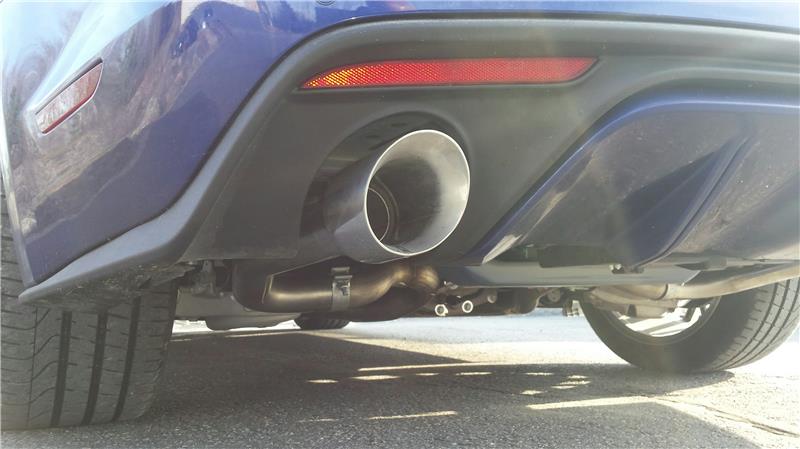 MBRP S7276304 Axle-Back Exhaust System - 2015-2017 / 2024-2026 Ford Mustang GT 5.0L | T304 Stainless