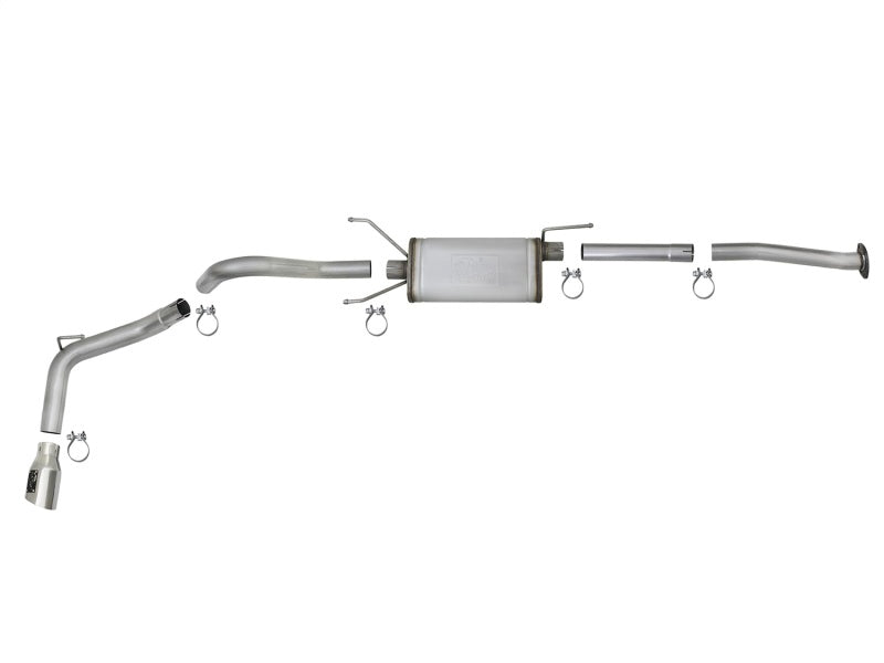 aFe MACH Force-Xp 2-1/2in 304 SS Cat-Back Exhaust w/ Polished Tips 2016+ Toyota Tacoma 2.7L/3.5L - #49-46042-P