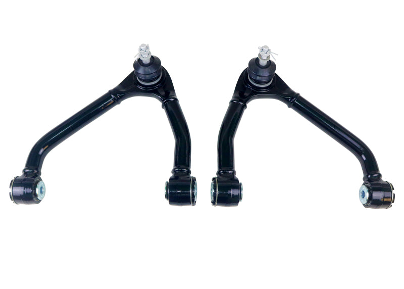 Whiteline KTA321 Camber/Caster Correction Fixed Front Upper Control Arm Set for 2007-2016 Chevrolet Silverado 1500, 2007-2016 GMC Sierra 1500