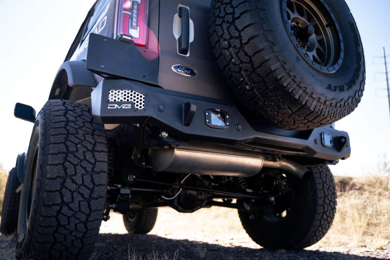 DV8 Offroad 21-22 Ford Bronco MTO Series Rear Bumper - #RBBR-01