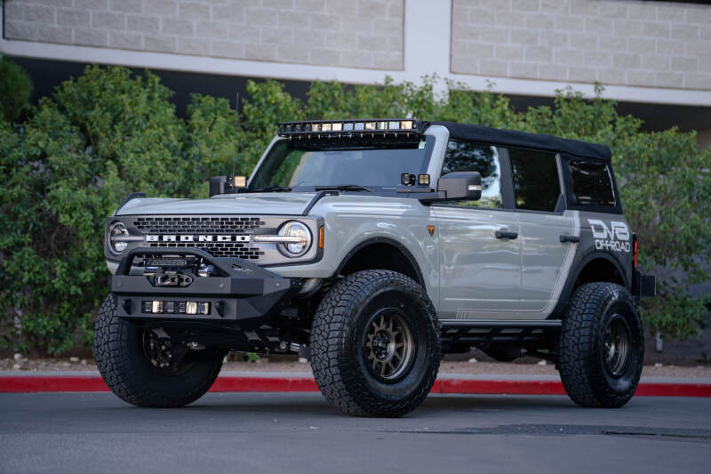DV8 Offroad 21-22 Ford Bronco FS-15 Series Rock Sliders - #SRBR-01