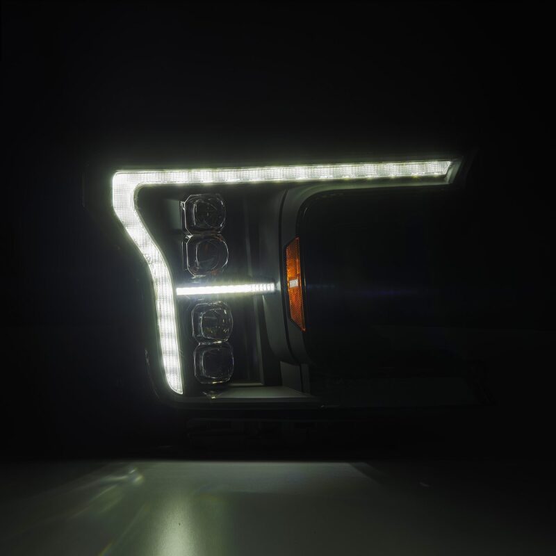 AlphaRex 880248 18-20 Ford F-150 NOVA LED Projector Headlight Black (14th Gen G2 Style)