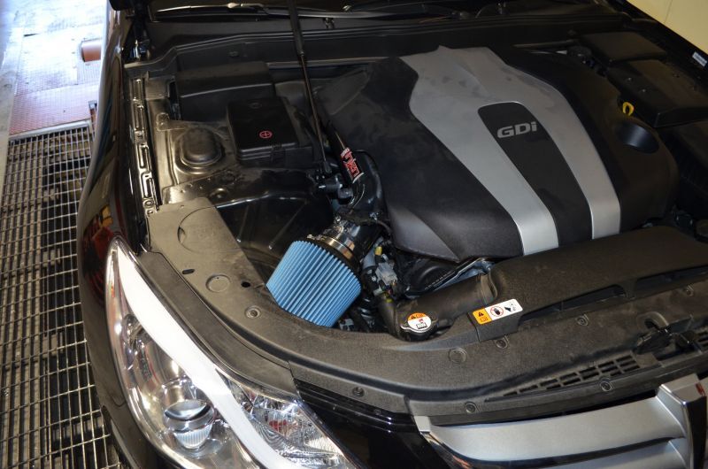 Injen 2014 Hyundai Genesis Sedan 3.8L V6 Black Short Ram Intake with MR Technology - #SP1393BLK