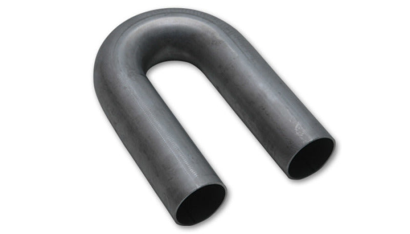 Vibrant 3.00in O.D. x 3.00in CLR Stainless Steel 180 Degree Mandrel Bend
