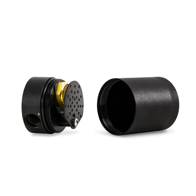 Mishimoto 2016+ Honda Civic 1.5L Turbo Baffled Oil Catch Can Kit - Black (PCV Side) - #MMBCC-CIV-16PBE