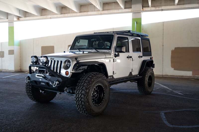 DV8 Offroad 07-18 Jeep Wrangler JK Short Roof Rack - #RRJK-04