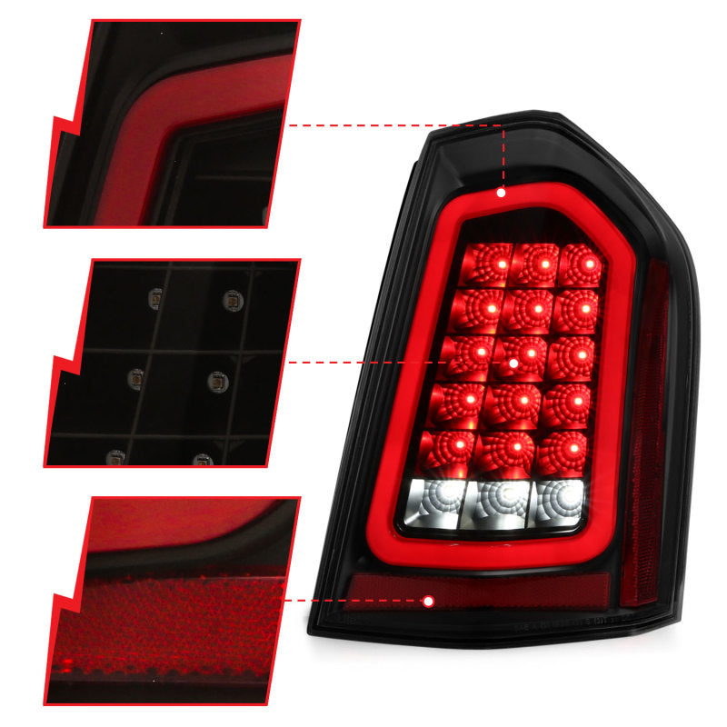 ANZO 2011-2014 Chrysler 300 LED Taillights