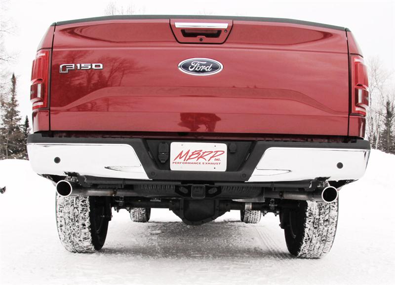 MBRP S5258BLK Armor BLK Cat-Back Exhaust - 2.5-Inch Dual Rear Exit | Black Coated Aluminized