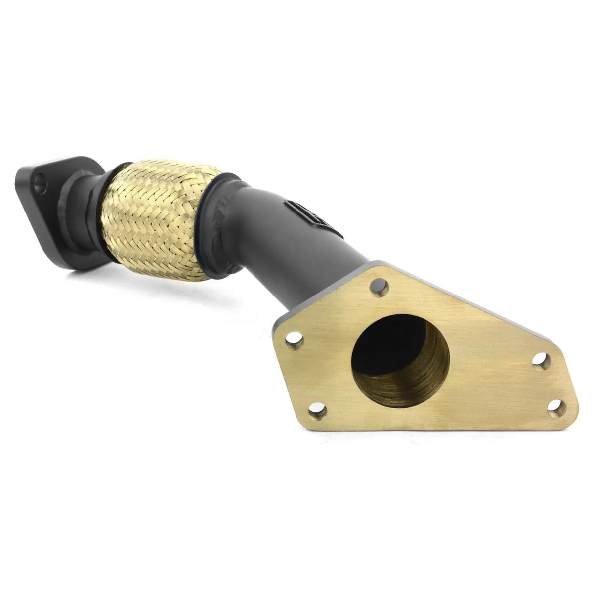 GrimmSpeed GRM.1099.1.BLK for 04-21 Subaru STI EJ25 2 Bolt Up-Pipe - Black Ceramic Coated