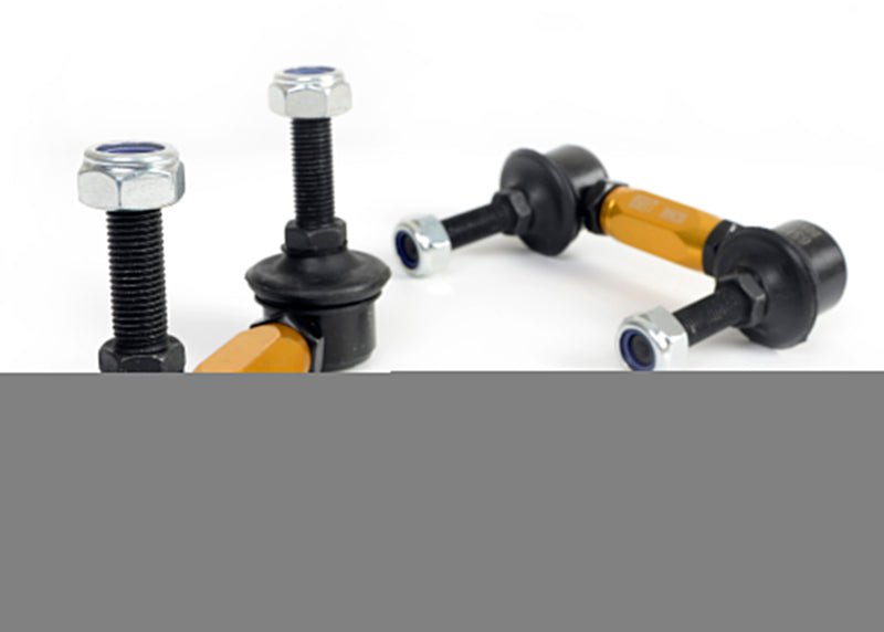 Whiteline KLC144 Rear Sway Bar Link Kit Adjustable Ball Link