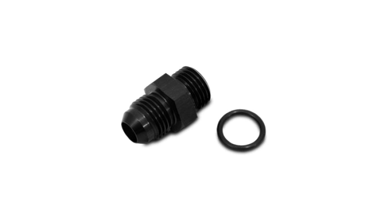 Vibrant -12AN Flare to -8 AN Straight Thread w/O-Ring Adapter Fitting