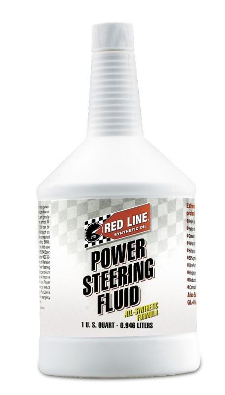 Red Line 30404 Power Steering Fluid - Quart (12 Pack)