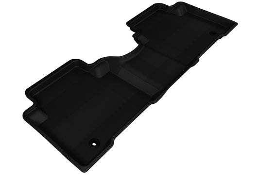 3D MAXpider Kagu Rear Floor Mats for 2013-2019 Hyundai Santa Fe/Santa Fe XL