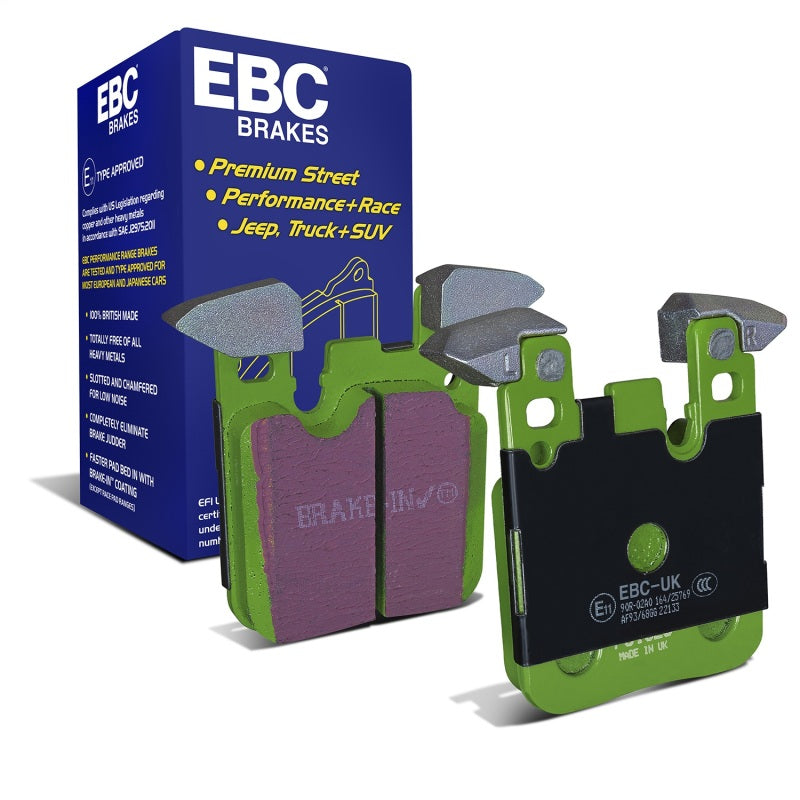 EBC 14+ BMW 228 Coupe 2.0 Turbo Brembo calipers Greenstuff Rear Brake Pads DP22133