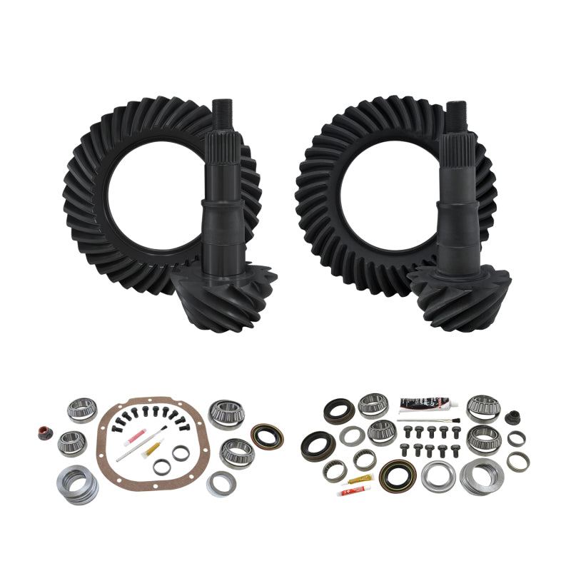 Yukon Gear & Axle YGK119 Gear & Install Kit Package for 09-14 Ford F150 8.8in Front & Rear 4.88 Ratio