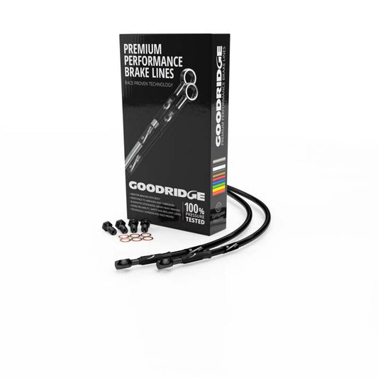Goodridge 2012 Kawasaki ZX-14 Rear Brake Line Kit KW2887-1RPBK