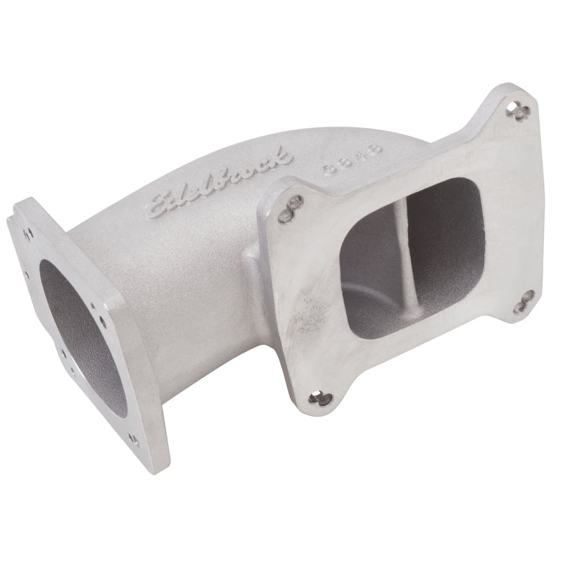 Edelbrock 3848 Low Profile 90mm Throttle Body Elbow to Square-Bore 4150 Flange