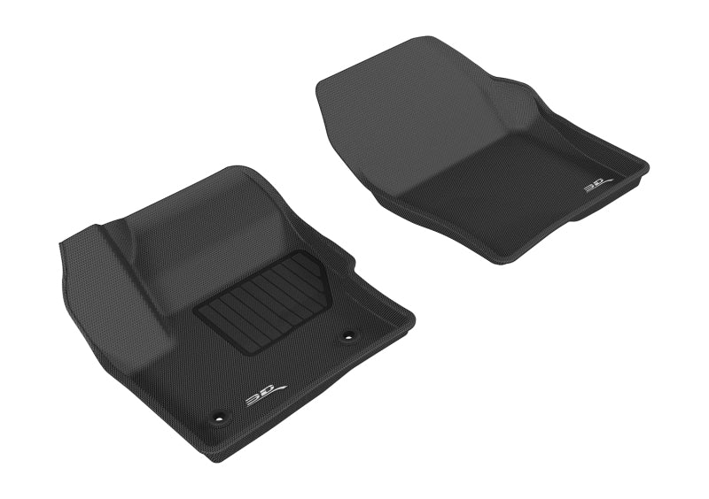 3D MAXpider Kagu Front Floor Mats for 2015-2016 Lincoln MKC