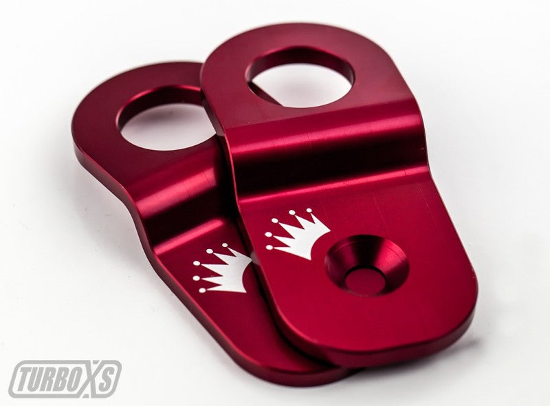 Turbo XS 15-21 Subaru WRX/STI Billet Aluminum Radiator Stay - Red