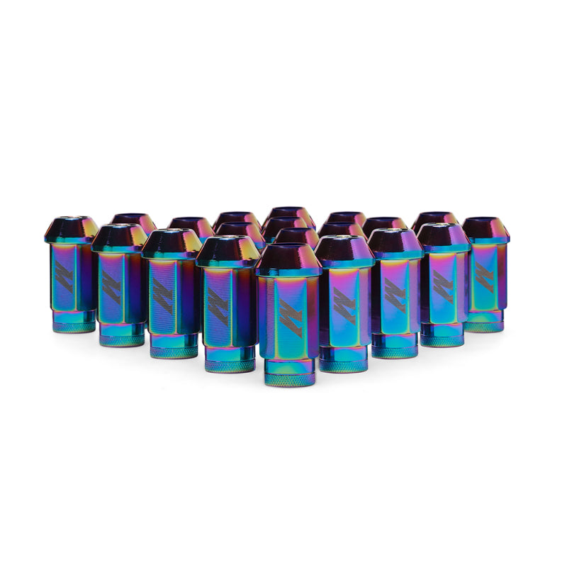 Mishimoto Aluminum Locking Lug Nuts 1/2 X 20 23pc Set Neo Chrome - #MMLG-1220-23LNC