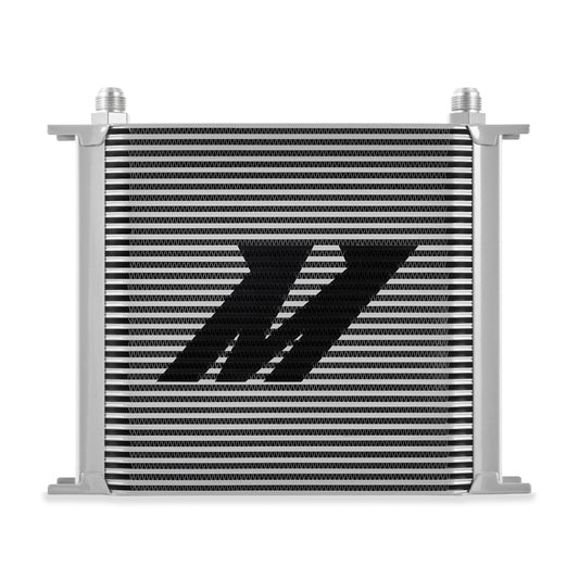 Mishimoto Universal 34 Row Oil Cooler - Silver - #MMOC-34SL