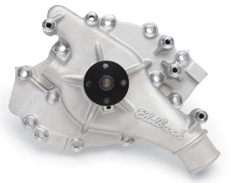 Edelbrock 8866 Water Pump High Performance Ford 1970-1992 429/460 CI V8 Standard Length Satin Finish