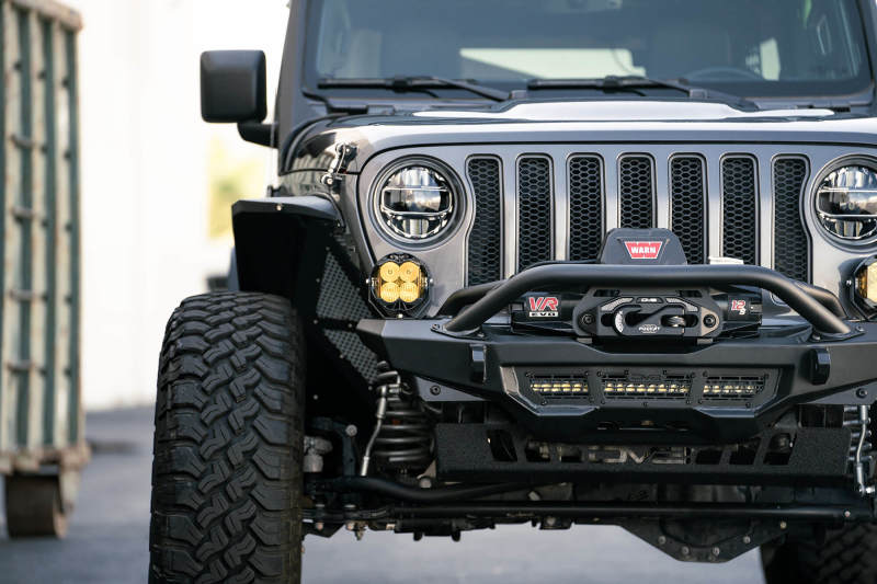 DV8 Offroad 18-23 Wrangler JL/Gladiator JT Spec Series Front Bumper - #FBJL-09