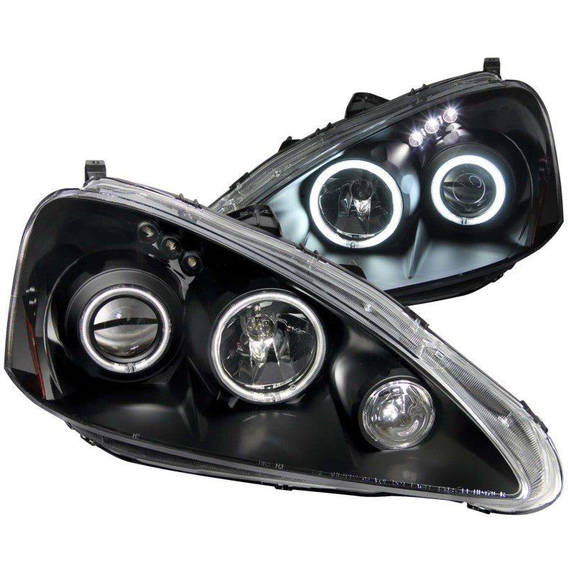 ANZO 2005-2006 Acura RSX LED Projector Headlights