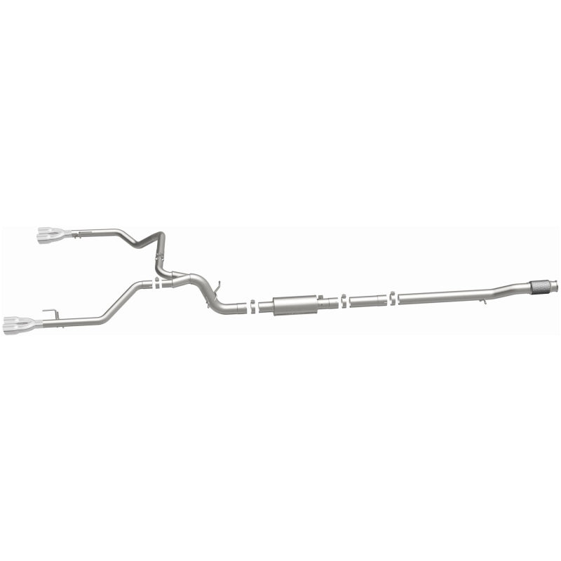 MagnaFlow 19489 2019 Chevrolet Silverado 1500 Quad Exit Polished Stainless Cat-Back Exhaust - #19489